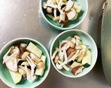 根菜茄子肉無簡単生姜ミルク味温野菜サラダ作り方11写真