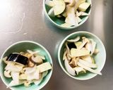 根菜茄子肉無簡単生姜ミルク味温野菜サラダ作り方12写真
