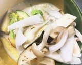 根菜茄子肉無簡単生姜ミルク味温野菜サラダ作り方14写真
