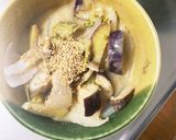 根菜茄子肉無簡単生姜ミルク味温野菜サラダ作り方19写真