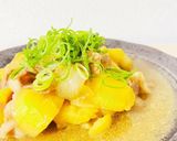 【ほろっじゅわとろっ】じゃが豚味噌煮作り方4写真