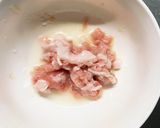 全てレンジもやし入ピリ辛中華甘酢味酢豚作り方1写真