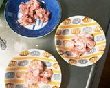 全てレンジもやし入ピリ辛中華甘酢味酢豚作り方2写真