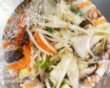 全てレンジもやし入ピリ辛中華甘酢味酢豚作り方12写真