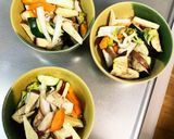 肉無ほんのりシーフード中濃炒味春雨炒め煮作り方12写真