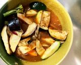 肉無ほんのりシーフード中濃炒味春雨炒め煮作り方13写真