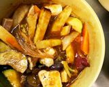 肉無ほんのりシーフード中濃炒味春雨炒め煮作り方19写真