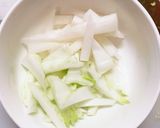 簡単オイスター梅炒味豚こま大根青椒肉絲風作り方6写真