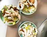 レンジ肉無チクワクラムチャウダー味野菜炒作り方10写真