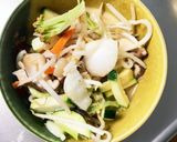 レンジ肉無チクワクラムチャウダー味野菜炒作り方14写真