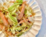 キャベツと魚肉ソーセージで回鍋肉風炒め♡作り方13写真