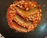 ソーセージと大豆のトマト煮作り方5写真