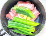 鍋とフライパンでBBQスペアリブ作り方2写真