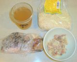 おうちランチ❤小鯛のオートミールリゾット作り方1写真