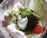 おうちカフェ★抹茶バスクチーズケーキ作り方2写真