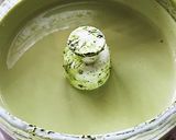 おうちカフェ★抹茶バスクチーズケーキ作り方3写真