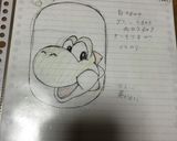 スーパーマリオ　キャラ弁作り方1写真