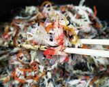 うちの味♤黒が主役のザーサイ炒め作り方10写真