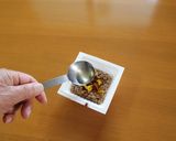 酢納豆すり胡麻トースト作り方2写真