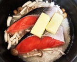 鮭の炊き込みご飯作り方2写真