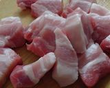 豚のサイコロ生姜焼き作り方3写真