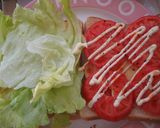 あるもので～♬ スパイシーサンドイッチ★作り方4写真