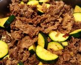 牛肉とズッキーニの簡単炒め作り方3写真