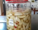 土付きから作るらっきょうの甘酢漬け作り方8写真