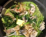 小松菜和風パスタ作り方4写真