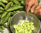 そら豆の甘煮☆覚書作り方1写真