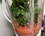 見た目はケール。味はトマトの初夏ジュース作り方5写真
