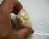 簡単！にんにくの下処理作り方1写真