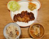国産スーパー大麦粉を使ったとんかつ作り方5写真