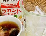 焼酎のローズティー割り♪作り方4写真