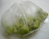 レンジで簡単！さやごと☆そらまめの下処理作り方7写真