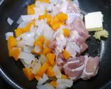 簡単！そらまめのガリバタチキンシチュー作り方5写真