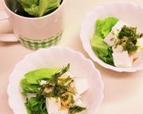 ◇簡単☆新しい和風のサラダ♪青海苔添え◇作り方3写真