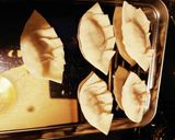 天かす②じゃガチーカリカリ餃子の皮揚げ☆作り方3写真