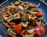 Mushroom with Tofu作り方7写真