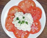 チーズそのもの！トマトと豆腐のカプレーゼ作り方3写真