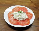 チーズそのもの！トマトと豆腐のカプレーゼ作り方4写真