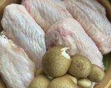 凍頂烏龍茶で柔らかい鶏手羽蒸し作り方5写真