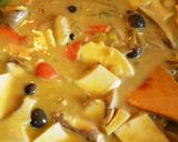 手羽元となんでも野菜のココナツカレー作り方7写真