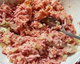 手が汚れない！肉汁ハンバーグ作り方1写真