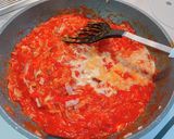 ☆旨味たっぷり重ね煮のトマトパスタ☆作り方6写真