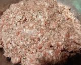 ビールのためのハーブハンバーグ作り方4写真