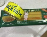 オリーブオイルサバ缶の簡単ペペロンチーノ作り方1写真