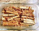 たたきごぼう(酢ごぼう)カンタン酢で簡単作り方6写真