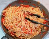 ☆旨味たっぷり重ね煮のトマトパスタ☆作り方9写真