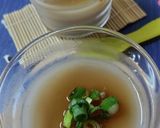 十割そばのそば湯で健康デザート蕎麦プリン作り方4写真